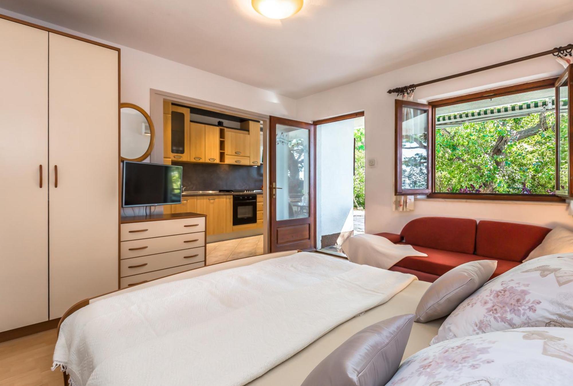 Apartmani Lovrenco Krvavica Dış mekan fotoğraf