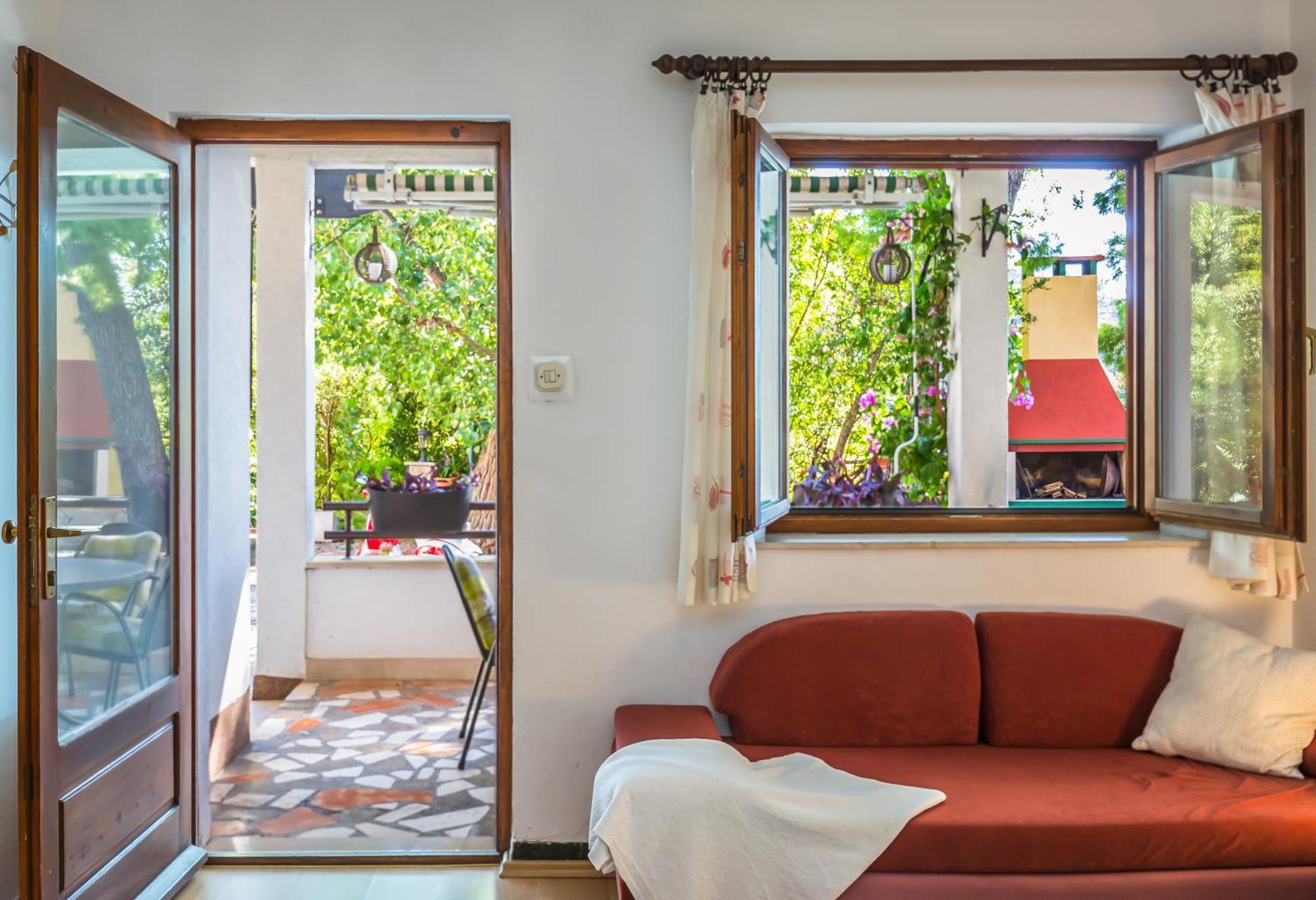 Apartmani Lovrenco Krvavica Dış mekan fotoğraf